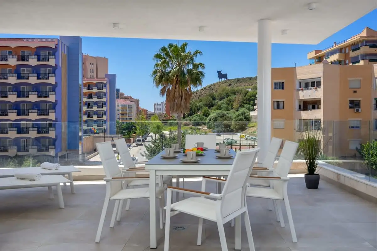 Blue apt in Torreblanca - Ref 174